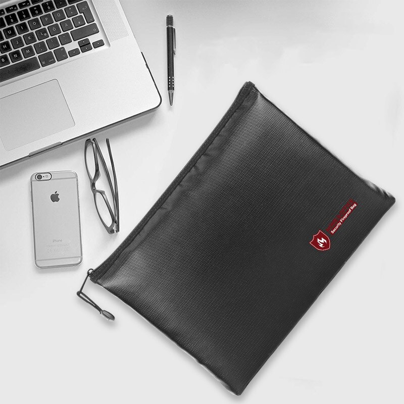 1pc Envelope File Pouch Waterproof Document Bag Large Capacity Envelope Document Bag Office File Organizer Bag