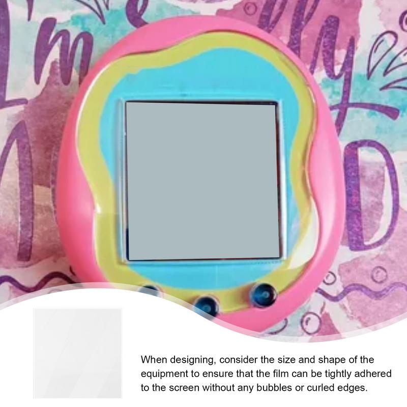Pour Tamagotchi Uni 5 pièces Film de protection anti-rayures haute définition protecteur d'écran pour jeu électronique virtuel numérique pour animaux de compagnie