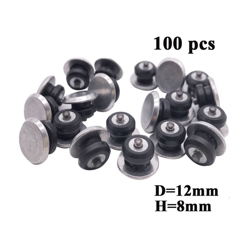 8mm Spikes For Tires Winter Wheel Lugs Tire Spikes Tire Skid Tool Snow Chains Spikes Winter Wheel Lugs For Car SUV ATV