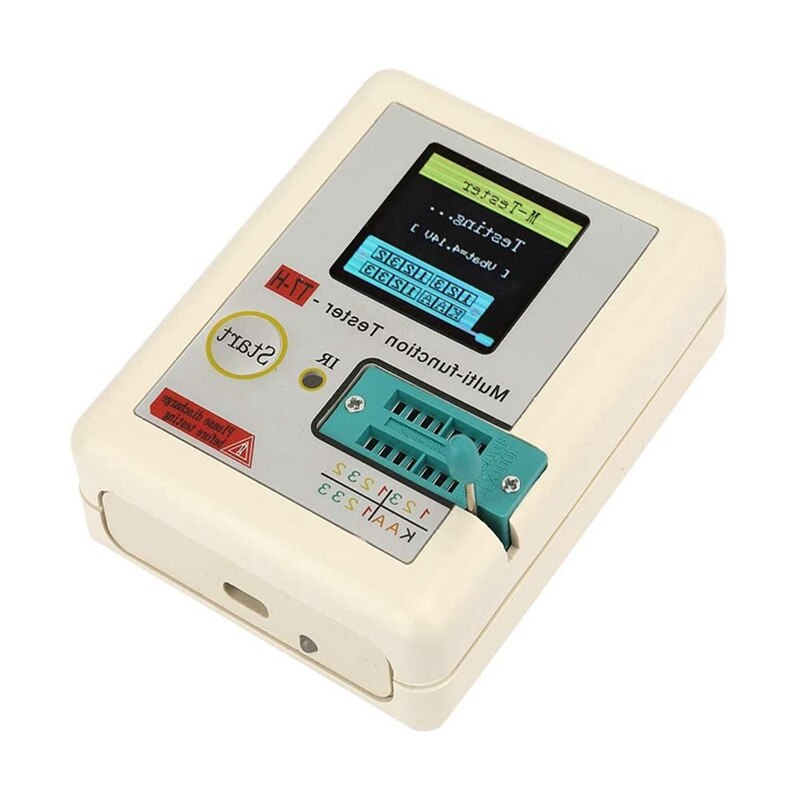 T7 TC-T7-H High Precision Transistor Tester Diode Triode Capacitance MOS/PNP/NPN LCR TFT LCD Screen Tester Multimeter