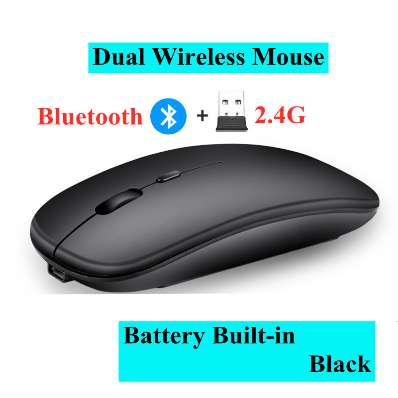 Para Ipad Tablet Azerty teclado tailandés con árabe francés ruso español Bluetooth teclado inalámbrico ratón Android Universal 10": Azul oscuro