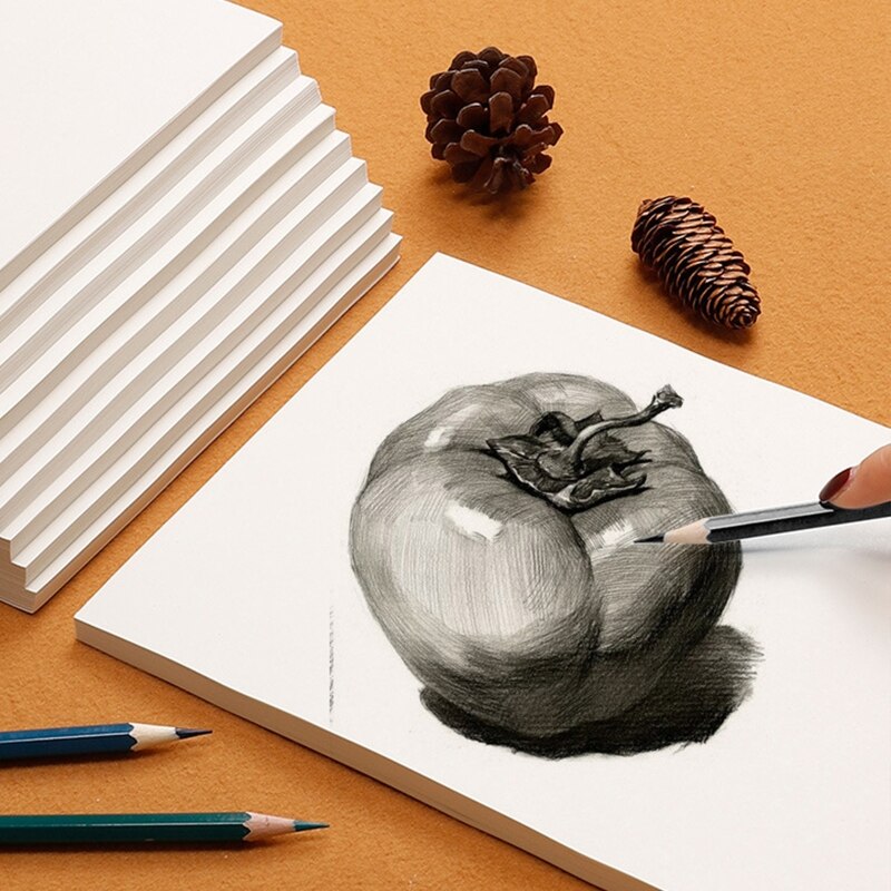 40 Sheets Blank Sketch Notebook B5 Sketchbook 16k Calculation Paper Birthday Day Entrance Ceremony for Drawing Diary Paint