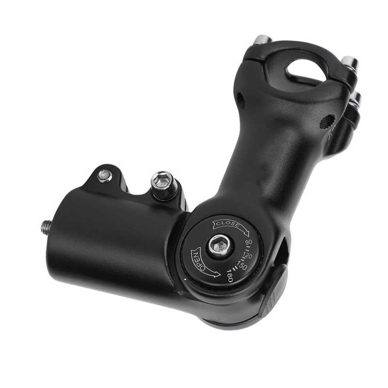 Aluminium Legierung Einstellbar Fahrrad Stem Riser für 25,4mm Lenker 80mm Vorbau für MTB Rennrad Fahrrad Teil Aufstieg extender