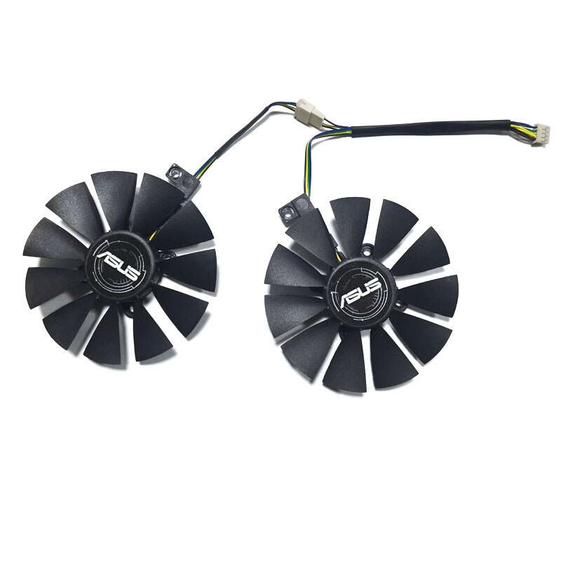 87Mm PLD09210S12HH 4PIN Dc 12V 0.40A GTX1060 1070 Koeler Ventilator Voor Arez Asus Gtx 1060 1070-o8G Dual Videokaart Koelventilator: Default Title