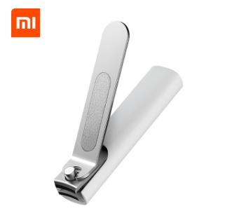 Xiaomi Mijia Stainless Steel Nail Clippers With Anti-splash cover Trimmer Pedicure Care Nail Clippers File: Red