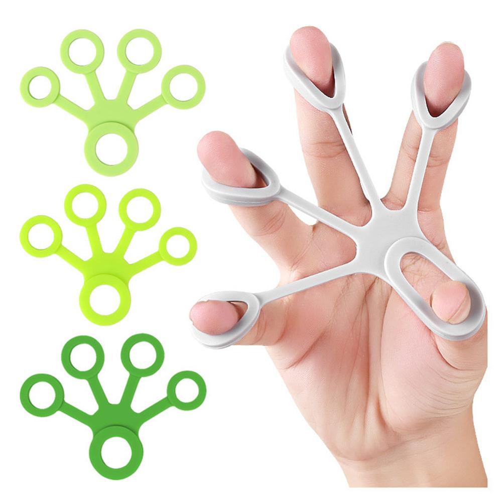 Finger Hand Griff Silikon Festigkeit Trainer für Klavier Gitarre Finger Spannung Ausbildung Hand Rehabilitation ÜSpund Fitness trainieren
