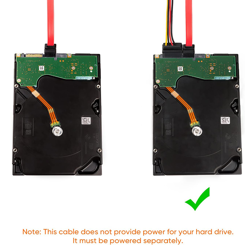 Cavo SATA III Cavo dati Sata III angolato da 6 Gbps Sata 3.0 con chiusura di bloccaggio per SSD SATA da 2,5", unità HDD da 3,5 pollici