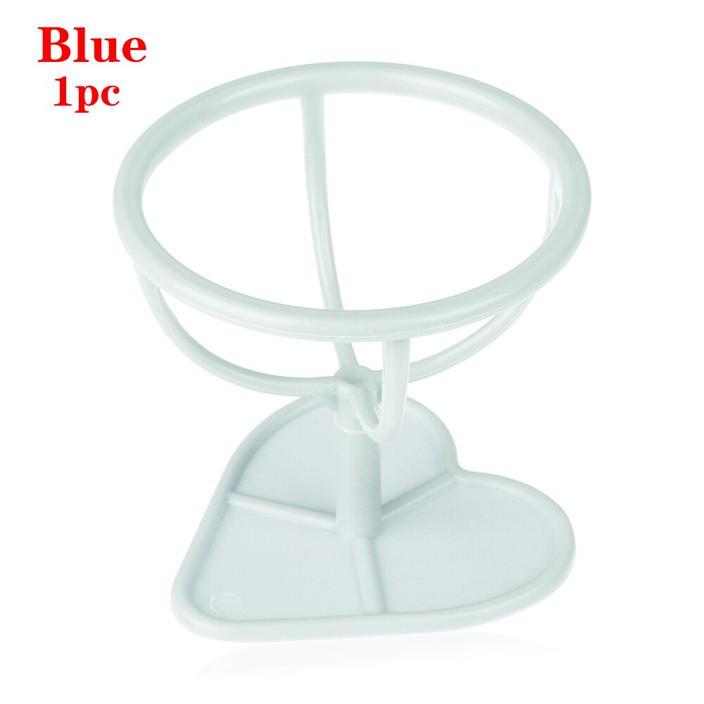 1 Pc Make-Up Spons Drogen Houder Beugel Cosmetische Organizer Bladerdeeg Houders Display Stand Ei Spons Make Up Opslag Bladerdeeg Ondersteuning: blue