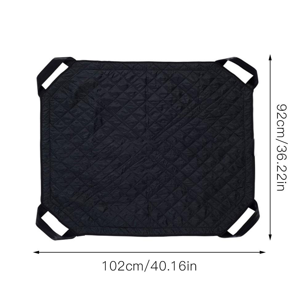 Couverture de transfert de coussin de lit de positionnement avec poignées, drap étanche réutilisable dispositif de levage du Patient