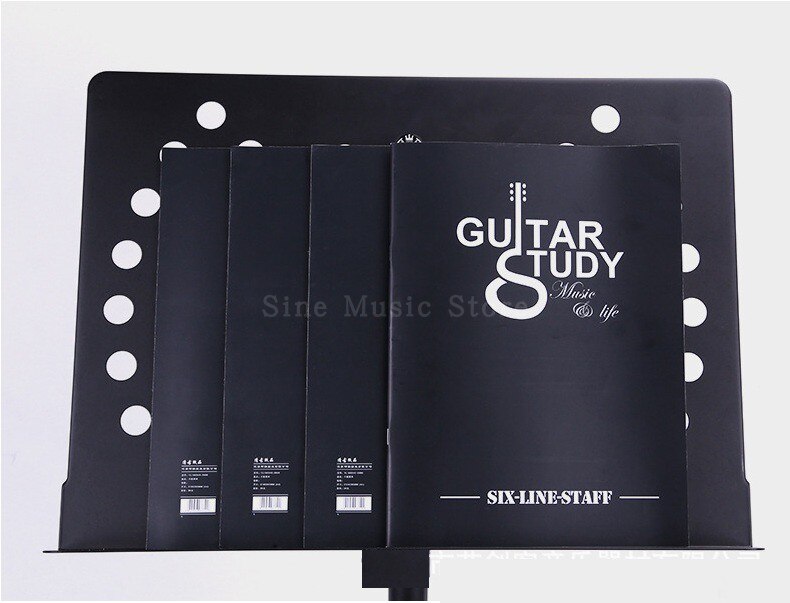 24 Sheets 1Pcs Music Practice Notebook Piano Violin Musical Notes Music Book Universal Six-line Spectrum of the Music sheet