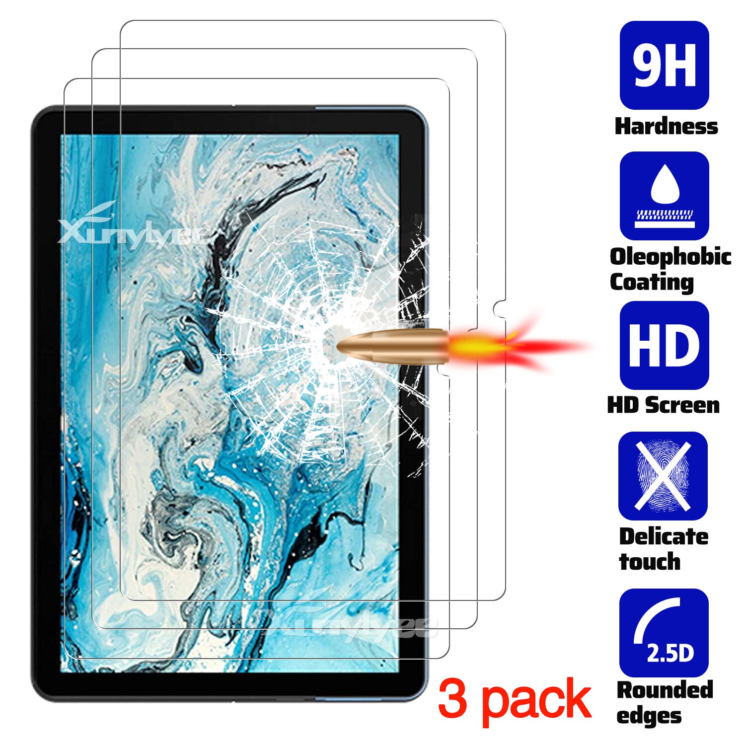 Voor Lenovo Chromebook Duet Screen Protector, tablet Beschermende Film Gehard Glas Voor Lenovo Ideapad Duet Chromebook (10.1 &quot;)