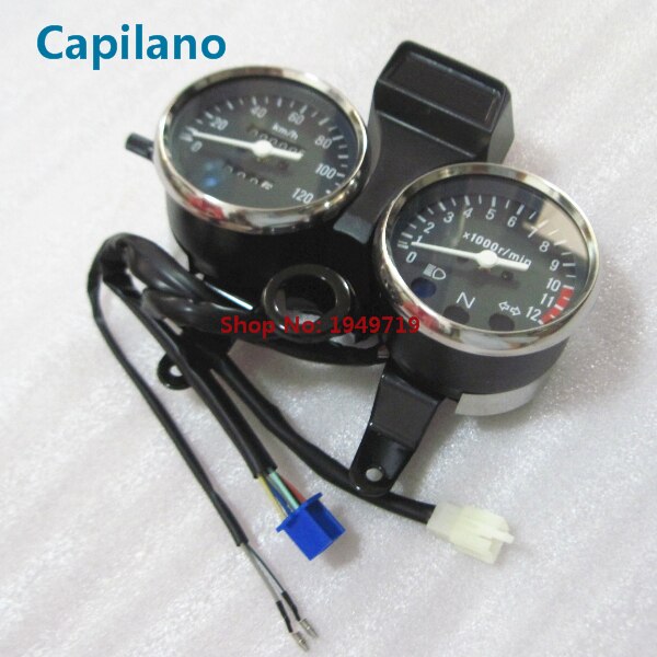 Compteur de vitesse de moto, compteur de vitesse GN125, indicateur de pièces, indicateur de vitesse pour Suzuki 125cc GN 125
