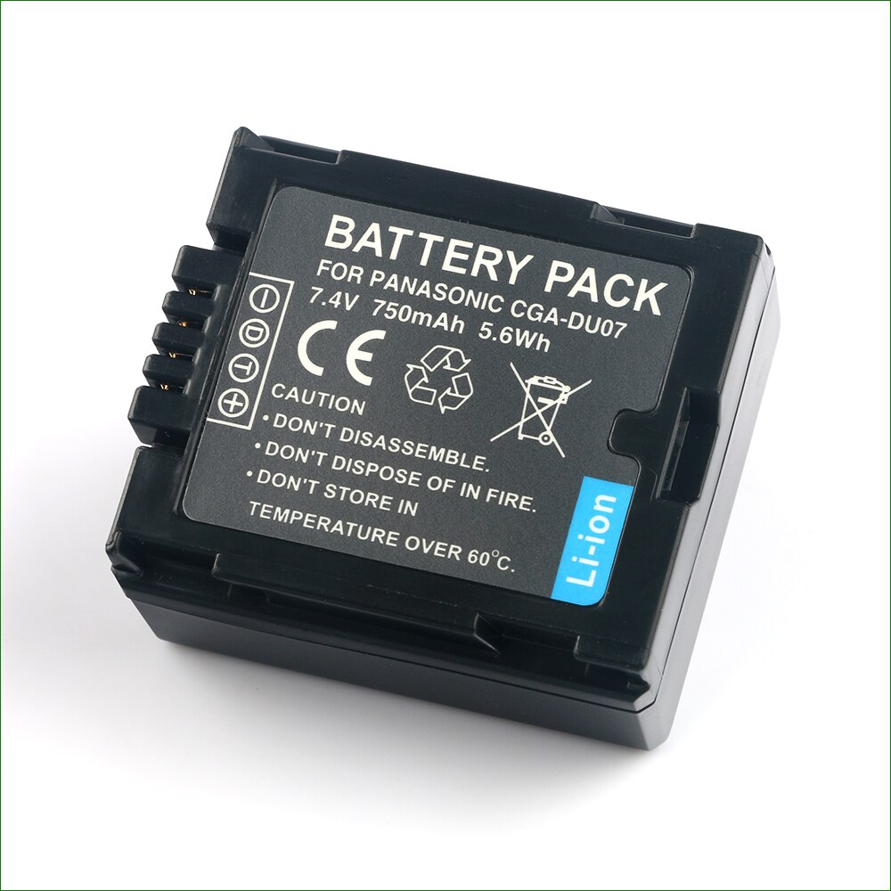 LANFULANG Camcorder Digital Battery Compatible For Panasonic CGR-DU06 VW-VBD070 NV-GS47 NV-GS50 NV-GS27 SDR-H20 NV-GS57 NV-GS58