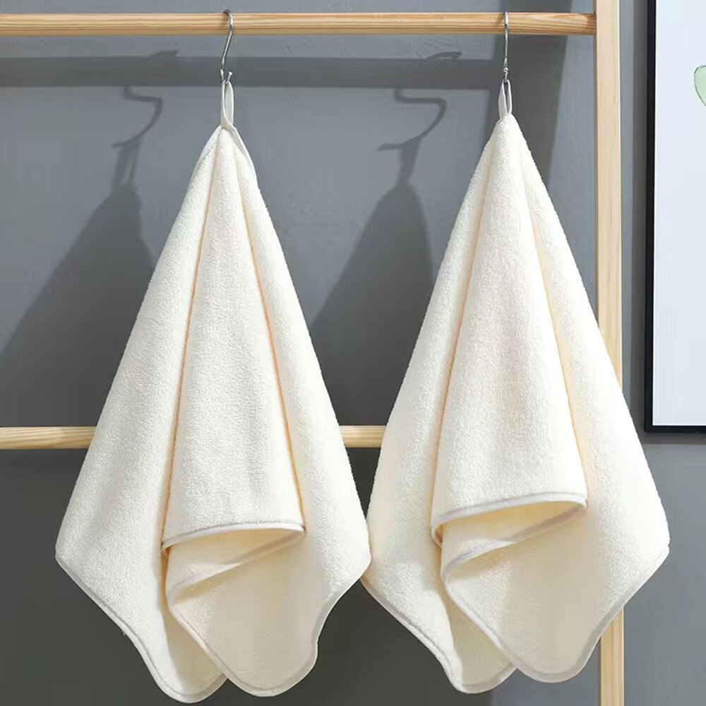 Towels for Adults Are More Absorbent than Pure Cotton Plain Simple Dry Hair Face Washing Face Towel and Li