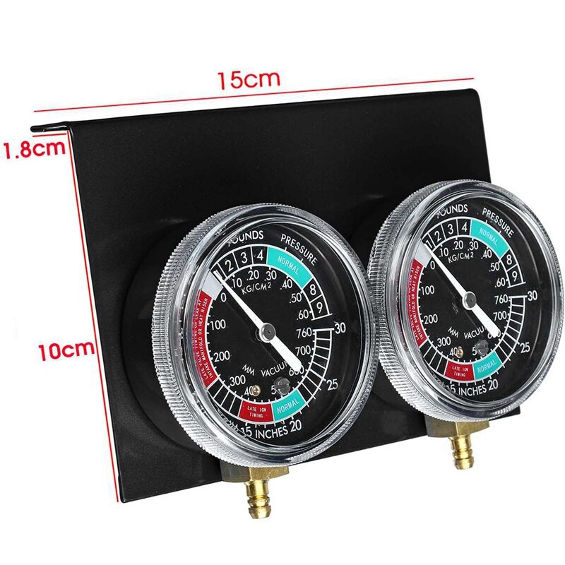 1 set motorfiets carburateur synchronisator vacuümmeters gereedschap carburateur vacuümmeter balancer voor yamaha/honda/suzuki zwart