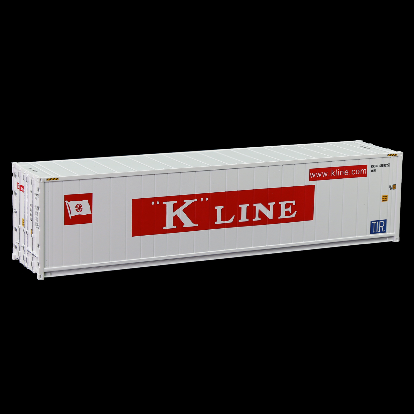 1pc HO Scale 40ft Hi-Cube Reefer 1:87 40&#39; Refrigerater Container Freight Cars Cargo Box C8722: KLINE