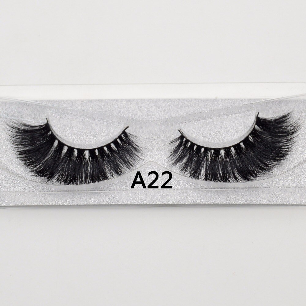 Visofree Mink Eyelashes Handmade False Eyelashes Crisscross 3D Mink Hair Lashes Beauty Eyelashes Wimpers for Makeup 21 Styles