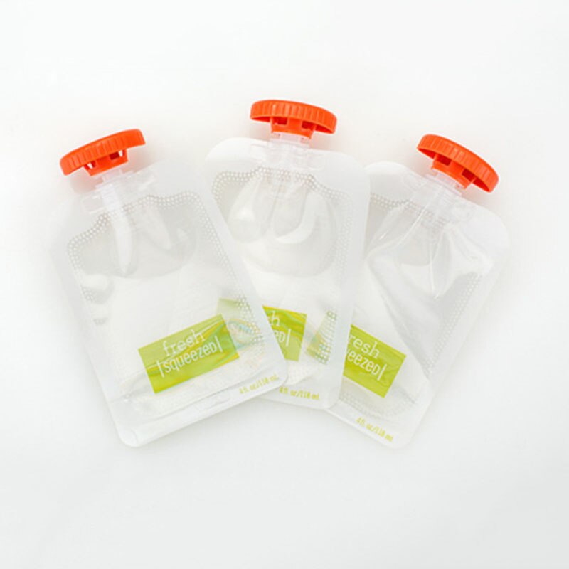 Squeeze Juice Station Baby Food Organination Storage Containers Baby Food Maker Set Fruit Puree Packing Machine Party