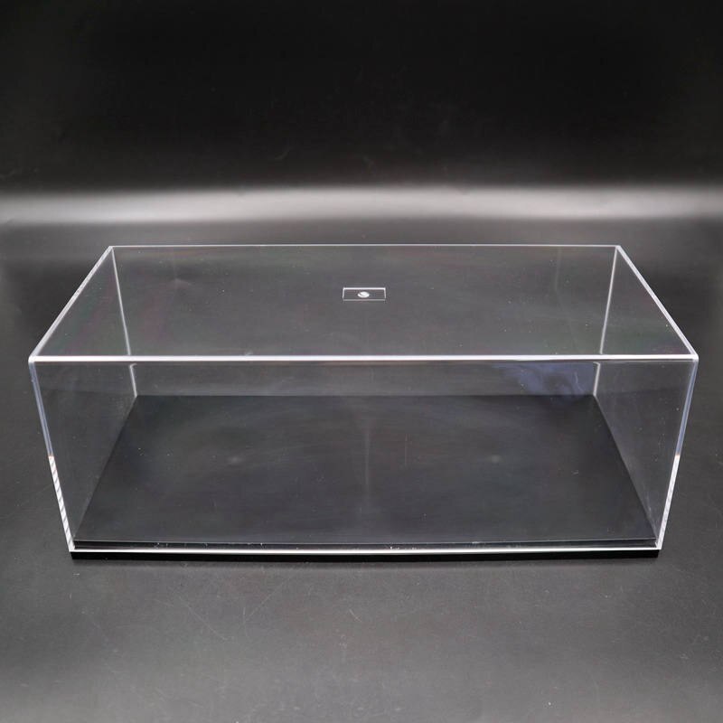 Model Car Acrylic Case Display box Transparent Dustproof with Black Base 1/64 1/43 1/32 1/18 1/24