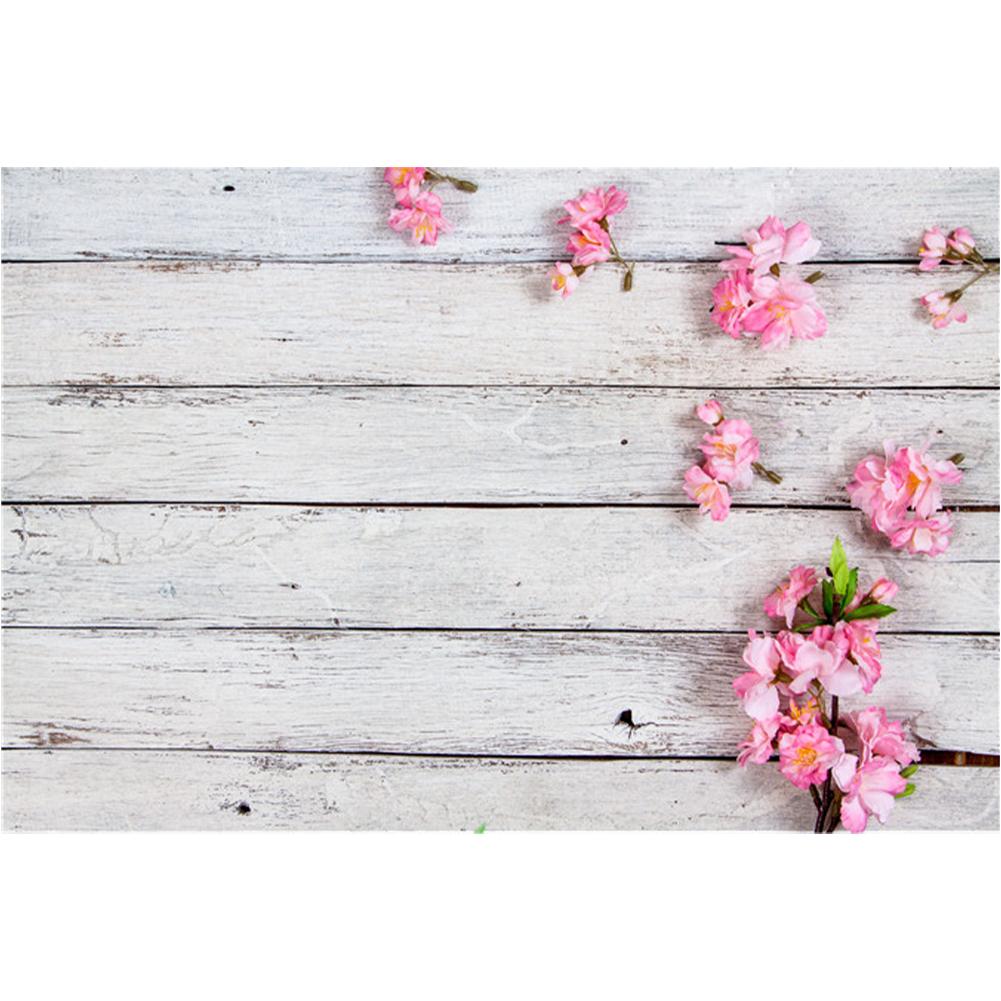 Art Cloth Photography Backdrops Vintage Wood Petal Photo Background Studio Video Festival Photography Studio Supply