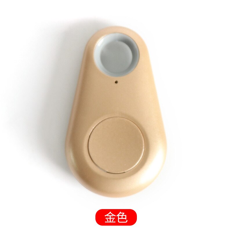 Bluetooth 4.0 Tracker Gps Locator Mini Tag Alarm Portemonnee Sleutel Hond Tracker Anti-Verloren Pocket Smart Tracker levert: Golden