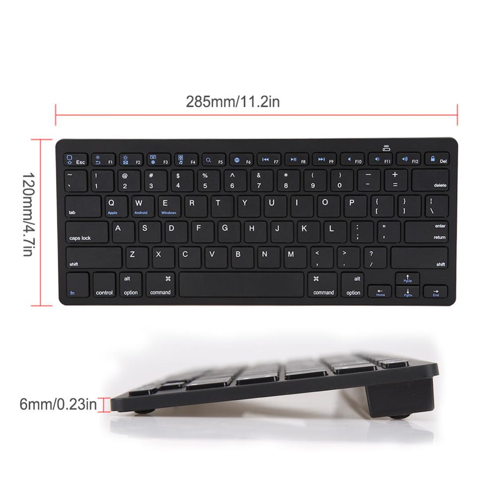78Keys Mobile Phone Wireless Keyboard Bluetooth Mini Keyboard Tablet Keyboard For iPhone Samsang Andriod IOS Windows