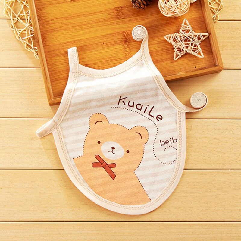 1Pc Baby Bib Cartoon Print Speeksel Handdoek Baby Jongen Meisje Voeden Schort Katoen Tulband Bib