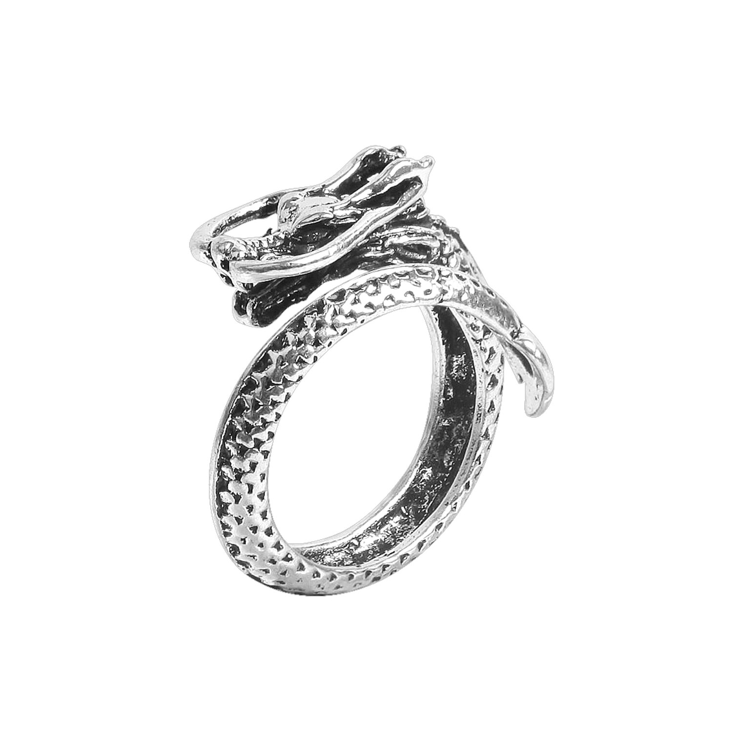 Animali Vintage Dragon Claw Snake Ring uomo donna Punk Hip Hop anelli di apertura personalità regolabile anelli gotici regalo gioielli