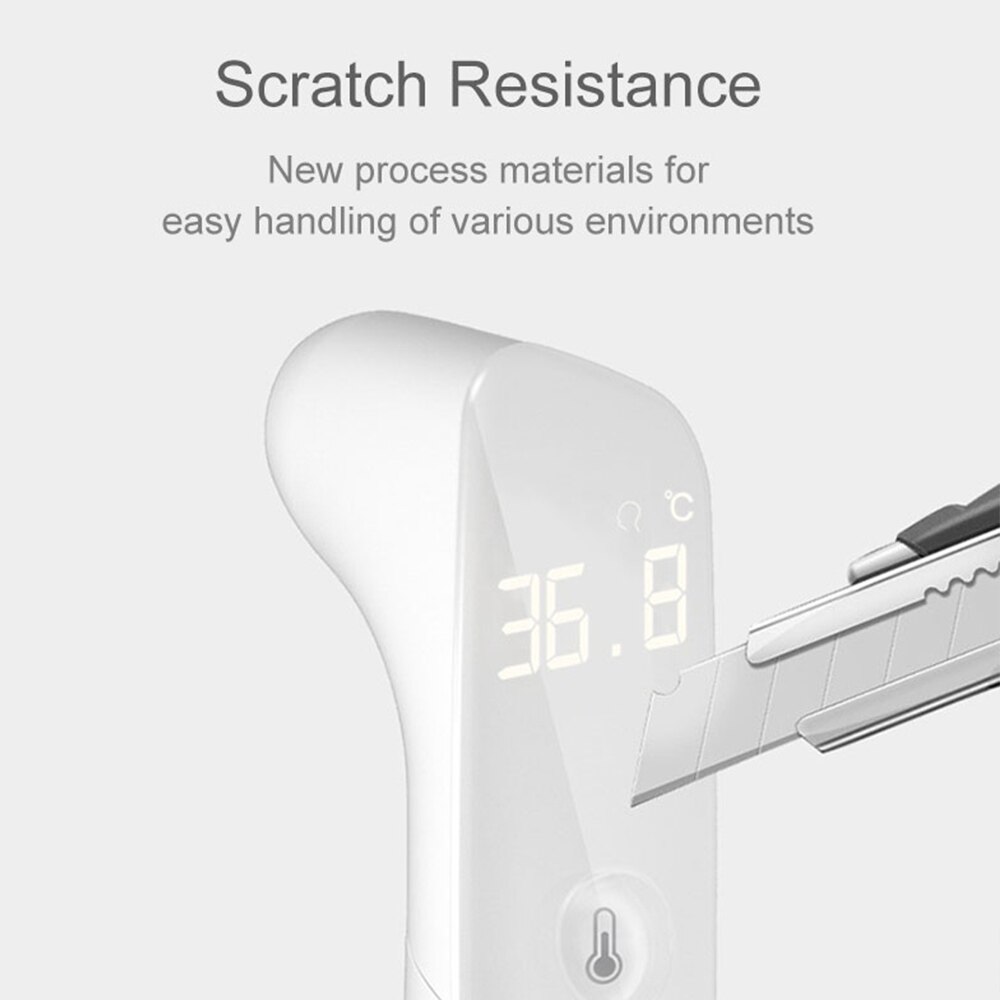 Digital IR Infrared LED Full Screen Smart Body Thermometer / 1S Instant Measure Thermometer for Baby Kids and Adults