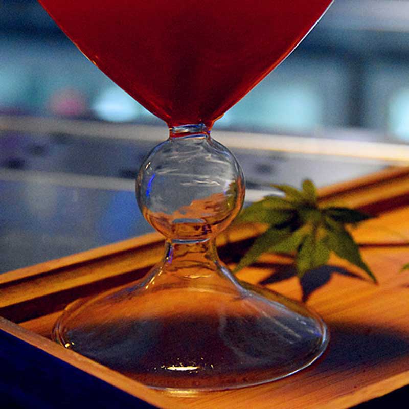 Szklany koktajl w kształcie serca kreatywny przezroczysty wódka Brandy lampka robić wina bar wesele Drinkware dekoracje prezenty copas de wino
