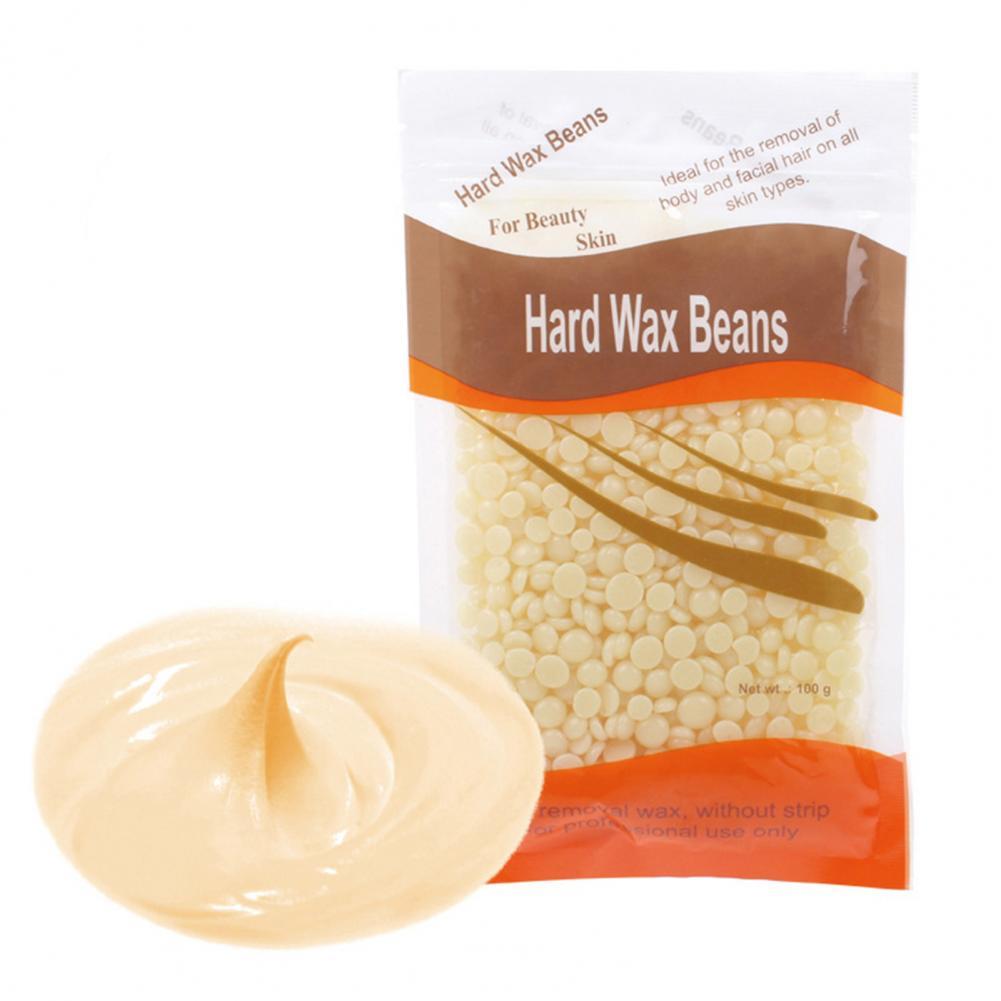Haricots de cire à effet rapide, 100 g/paquet, sans papier, pour éliminer les poils, herbes, Film dépilatoire unisexe: 3