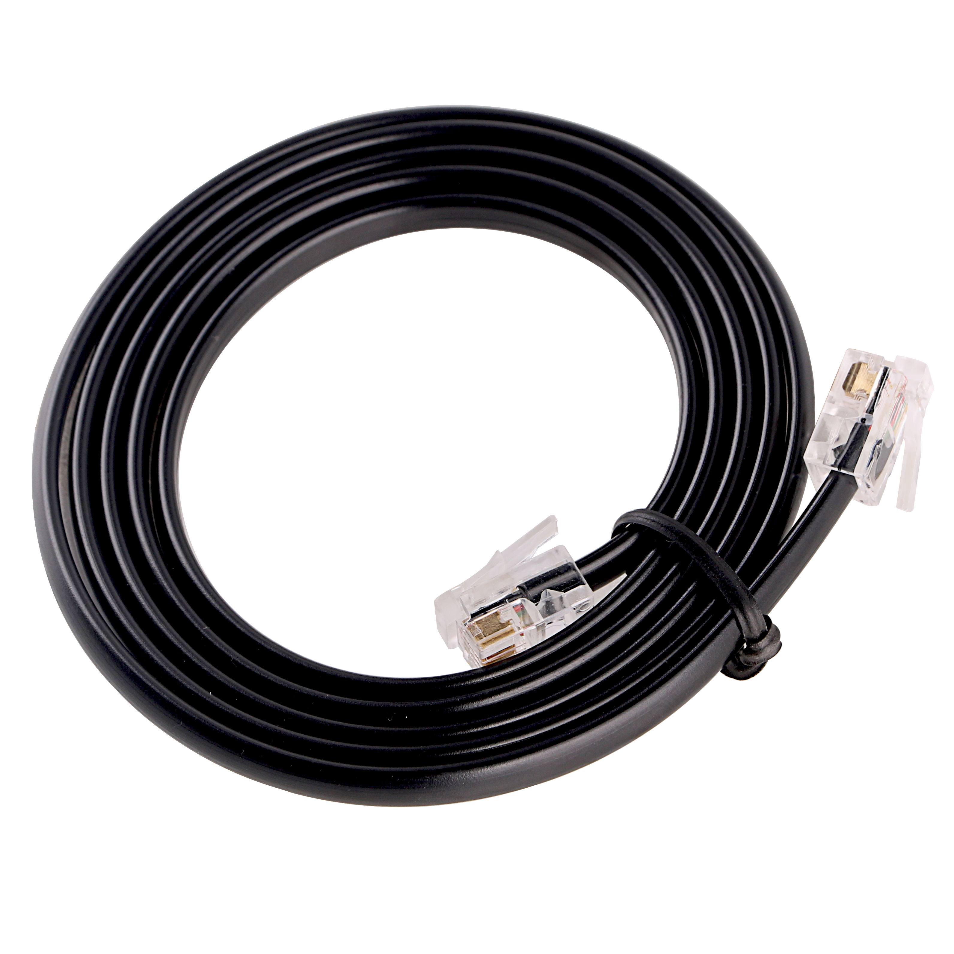 RJ9 to RJ9 Connector Telephone Cable Male M-M 4p4c Adapter Modular Handset Voice Extension Data Cable