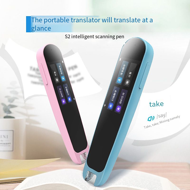 with Touch Screen Support WiFi Chinese / English Portable Scan Translation Pen Exam Reader Voice Language Translator Device