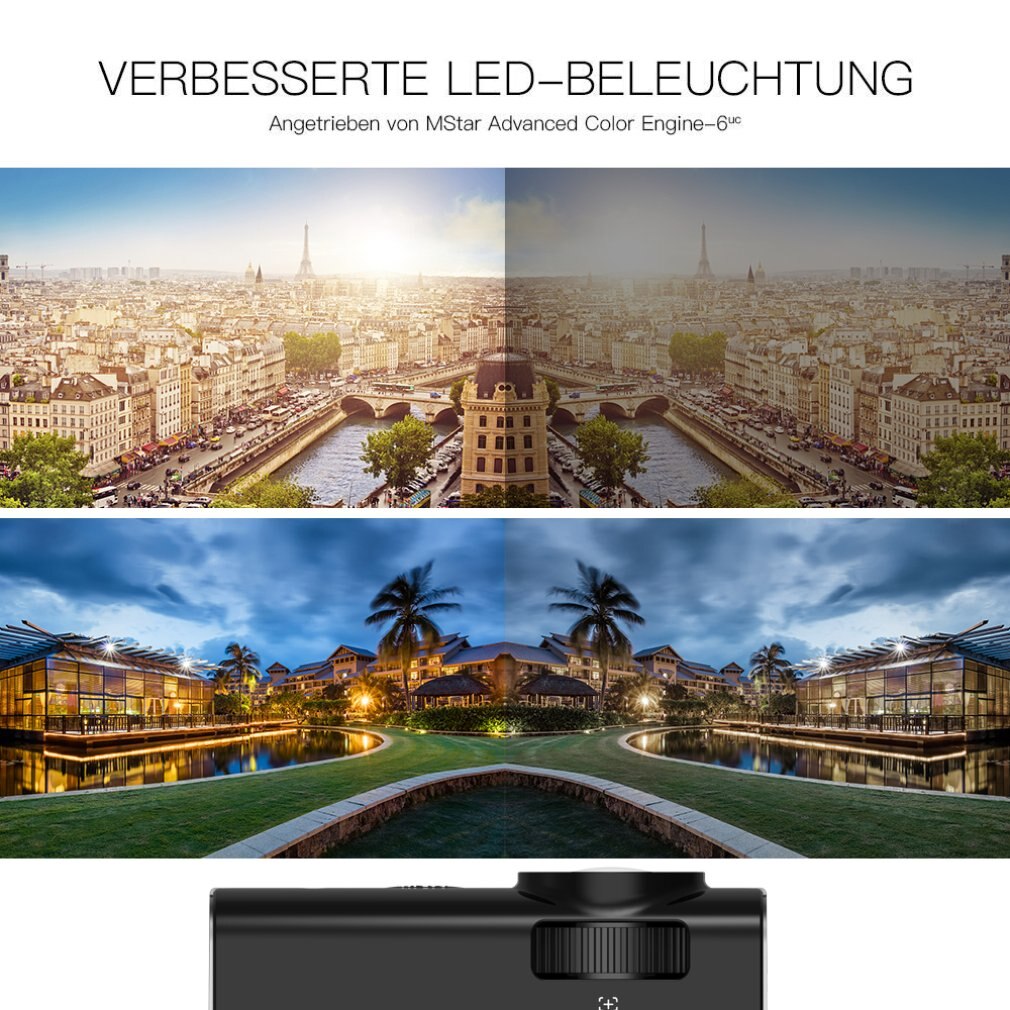 BL-45 4-Inch Lcd Projector 1080P Scherm Usb Draagbare Mini Projector Home Theater Cinema Onleny