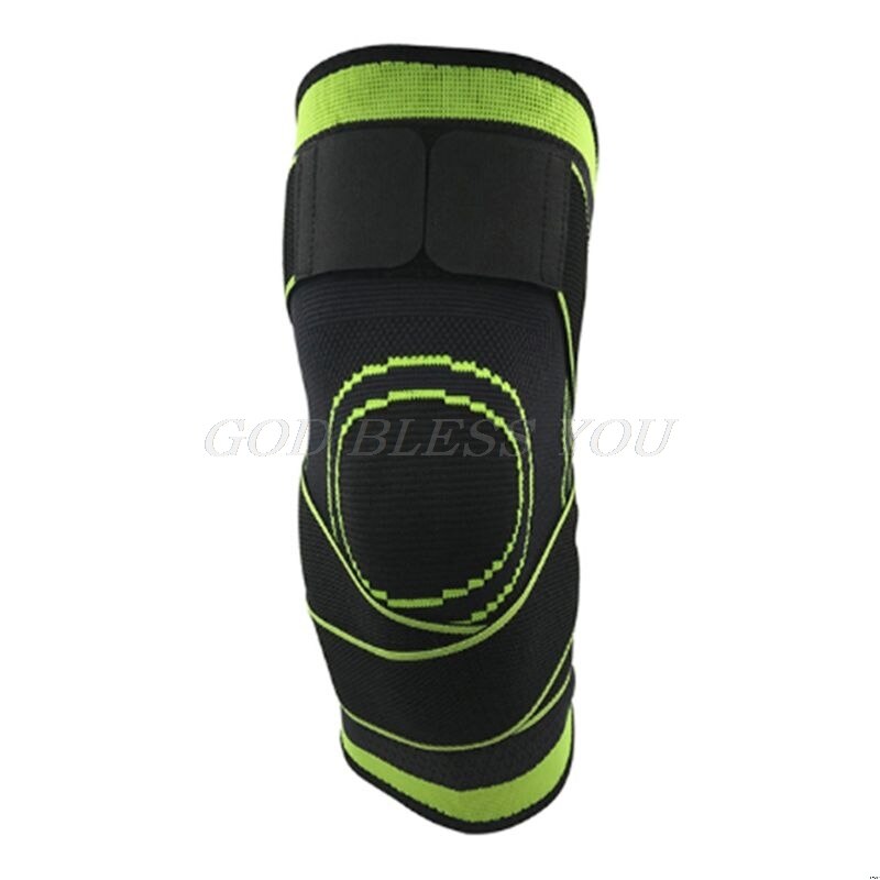 Men Women Knee Support Compression Sleeves Joint Pain Arthritis Relief Running Fitness Elastic Wrap Brace Knee Pads With Strap