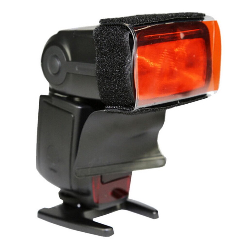 Praktische 12- flits kleurenkaart plastic sticker up low loss tas accessoires speedlite filter kit
