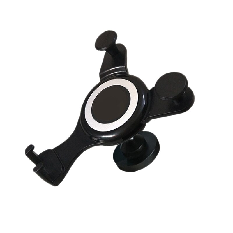 Auto mobiele telefoonhouder auto luchtrooster clip montage navigatie oplaadhouder voor smart 453 fortwo & forfour: Zwart