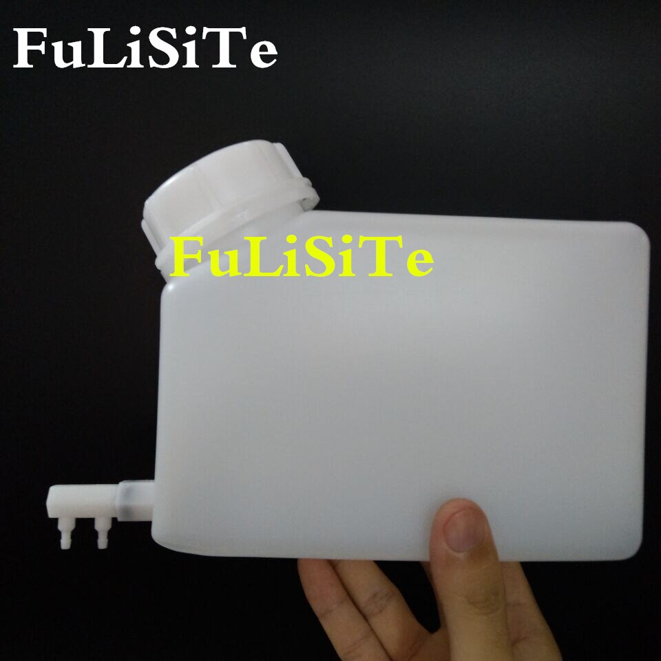 Bottiglia di inchiostro per il sistema di inchiostro alla rinfusa per tutti stampante di grande formato 1.5L sub serbatoio di inchiostro sub serbatoio ciss inchiostri sistema bottiglia di fabbrica: White double connect