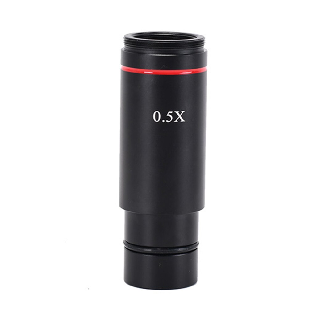0.5X C Mount Microscope Adapter 23.2mm Electronic Eyepiece Reduction Lens for Microscope CCD Camera DQ