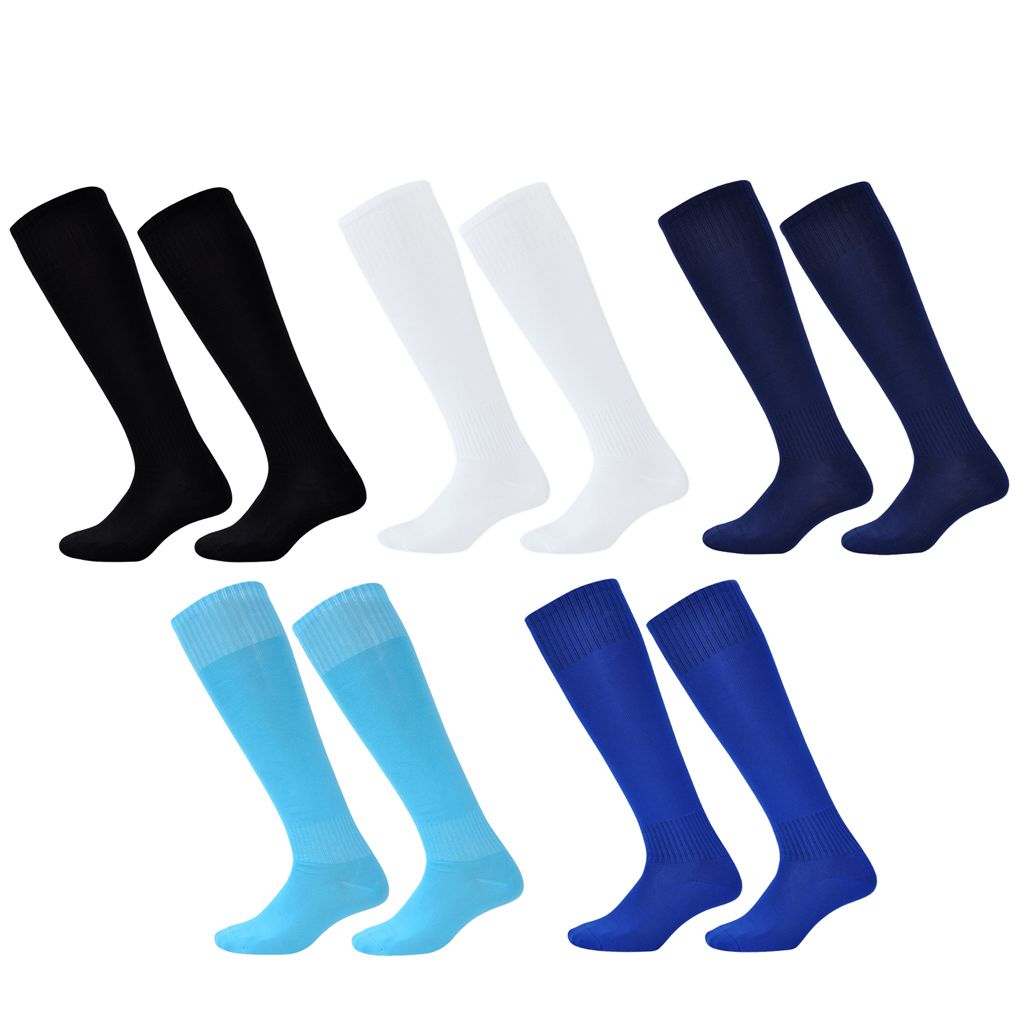 Kinder Jungen Lange Socken Schweiß Absorbieren Über-knie Baumwolle Polyester Dünnen Fußball Socken Freie Größe