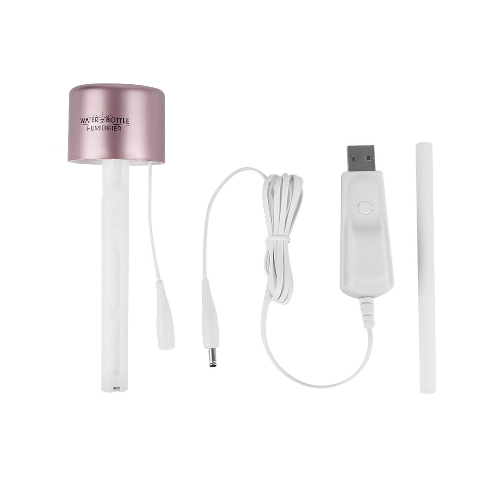 Mini Portable Car USB Humidifier Cowboy Hat Small Bottle Cap Universal Auto Atomizer: 4