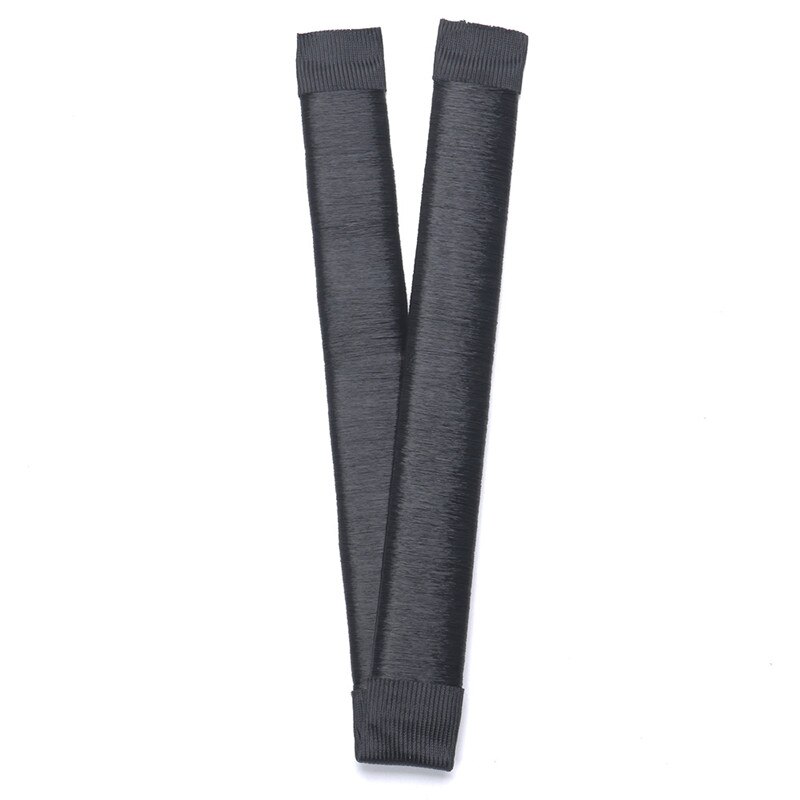 Magic Hair Styling Braider Synthetische Pruik Haar Donut Meisjes Vrouwen Franse Twist Diy Haarbanden Bun Maker Hair Accessoires: black