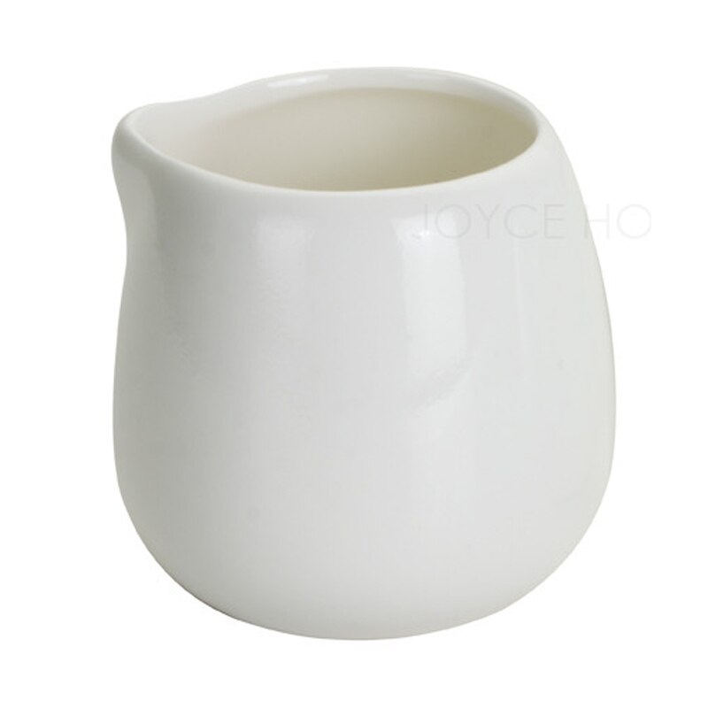 1PC Ceramic Milk Butter Coffee Pot With Handle Porcelain Milk Jugs Cups: C