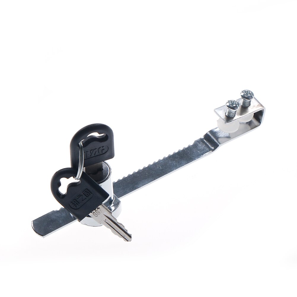 Cabinet Sliding Glass Door Lock+Keys For Reptile Vivarium Showcase Display Case