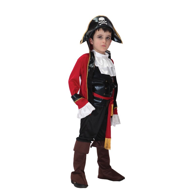 Disfraz de pirata para Halloween, para niños