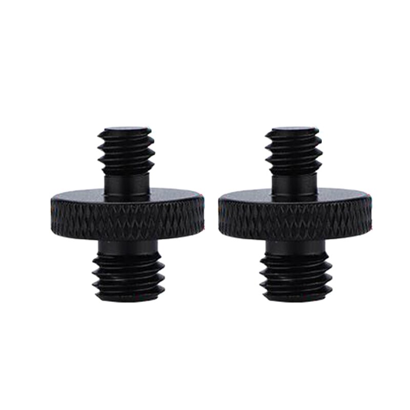 2 Stuks Standaard Schroeven 1/4 &quot;-20 Male Naar M4 M5 M6 M8 M10 Mannelijke Schroefdraad Statief Schroef Adapter camera Montage Converter Schroef