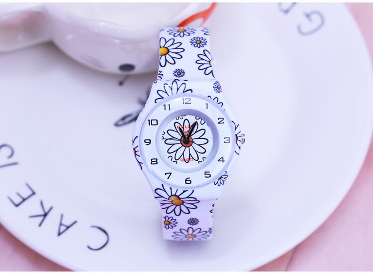 WILLIS Mooie Bloemen Voor Mini Horloges Vrouwen Jurk Horloges Waterbestendig Kinderen Horloge Kids