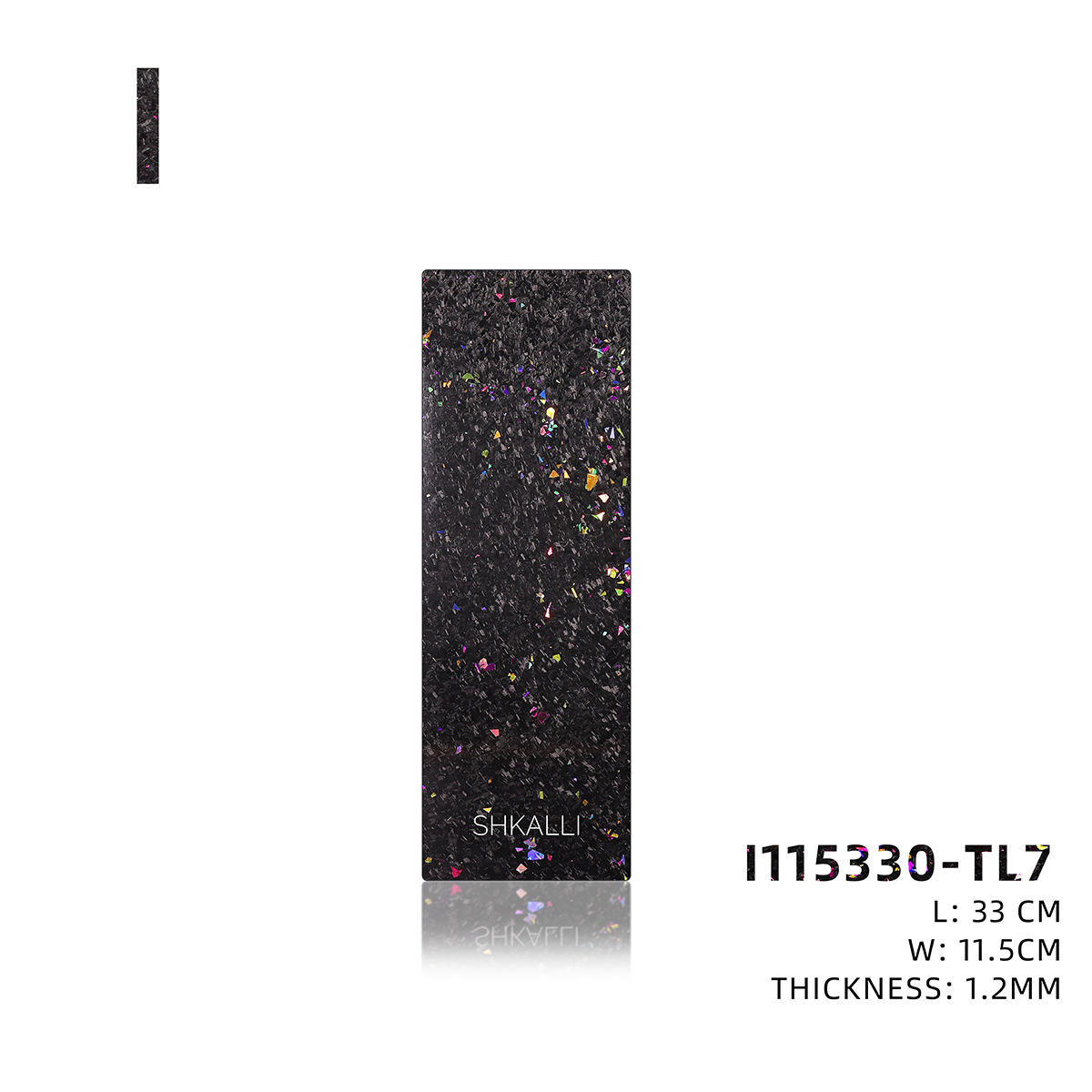 Tabla de aluminio/Balayage y paleta para blanquear el cabello, tabla de pelo SHKALLI, peluquería, tinte para colorear: Gris