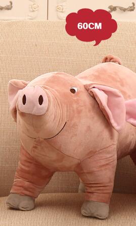 Dog Bite Toy Pig Shape Pet Toy Accompany Sleeping Pigs Toys Warm Soft Plush Cotton Sleeping Partner for Puppy Dogs Bulldog Teddy: plus big pig