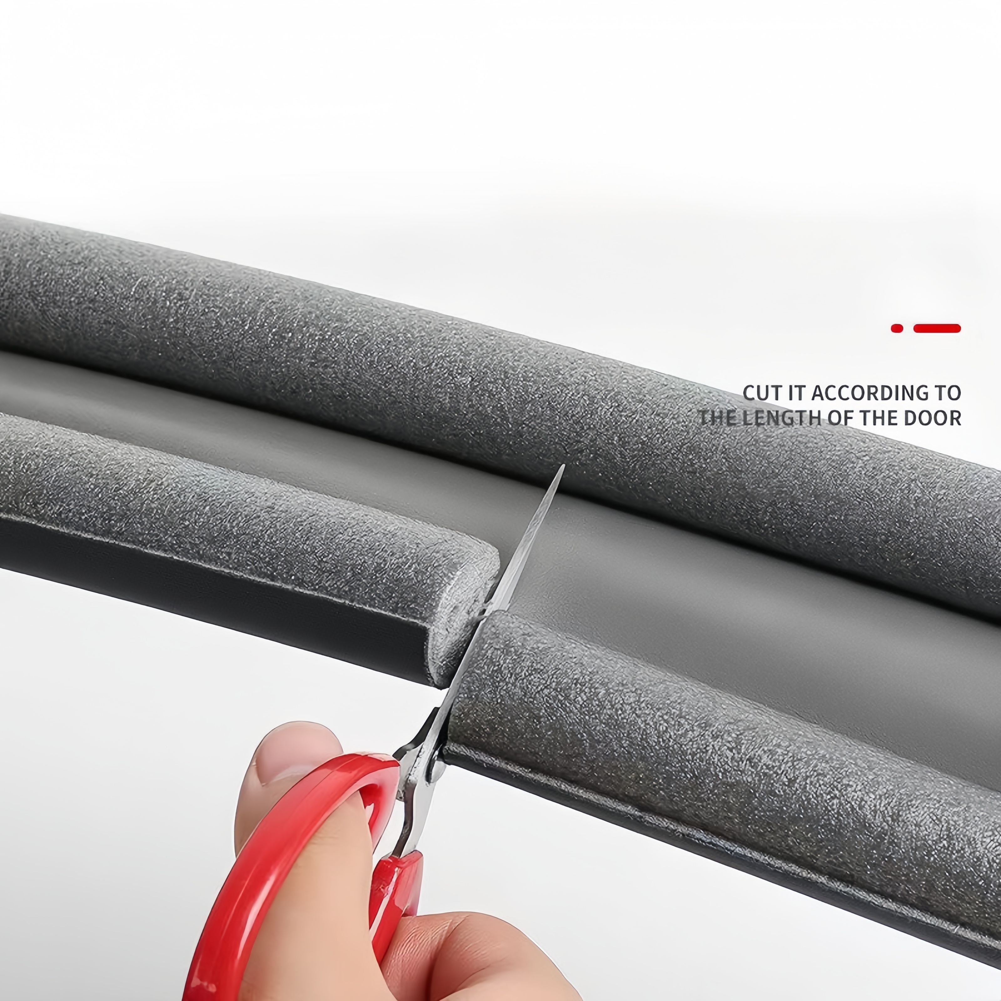 1PC/5PC Door Draft Stopper Weatherproof for Bottom of Doors Guard Double Flexible Wind Noise Weather Stripping Door Seal Door